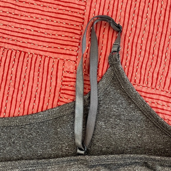 Dex women’s size large stretchy Charcoal spaghetti strap Sleeveless Dress - Picture 13 of 13